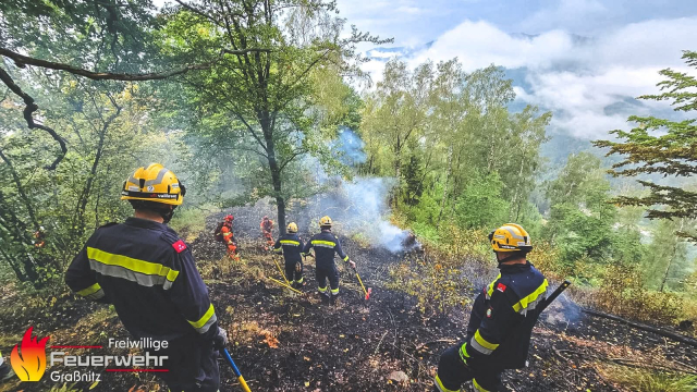 KHD-Einsatz: Waldbrand Pernegg